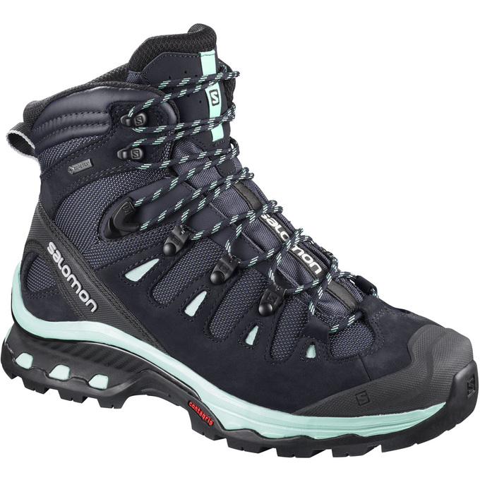 Salomon Israel QUEST 4D 3 GTX® W - Womens Hiking Boots - Black (YTNS-70685)